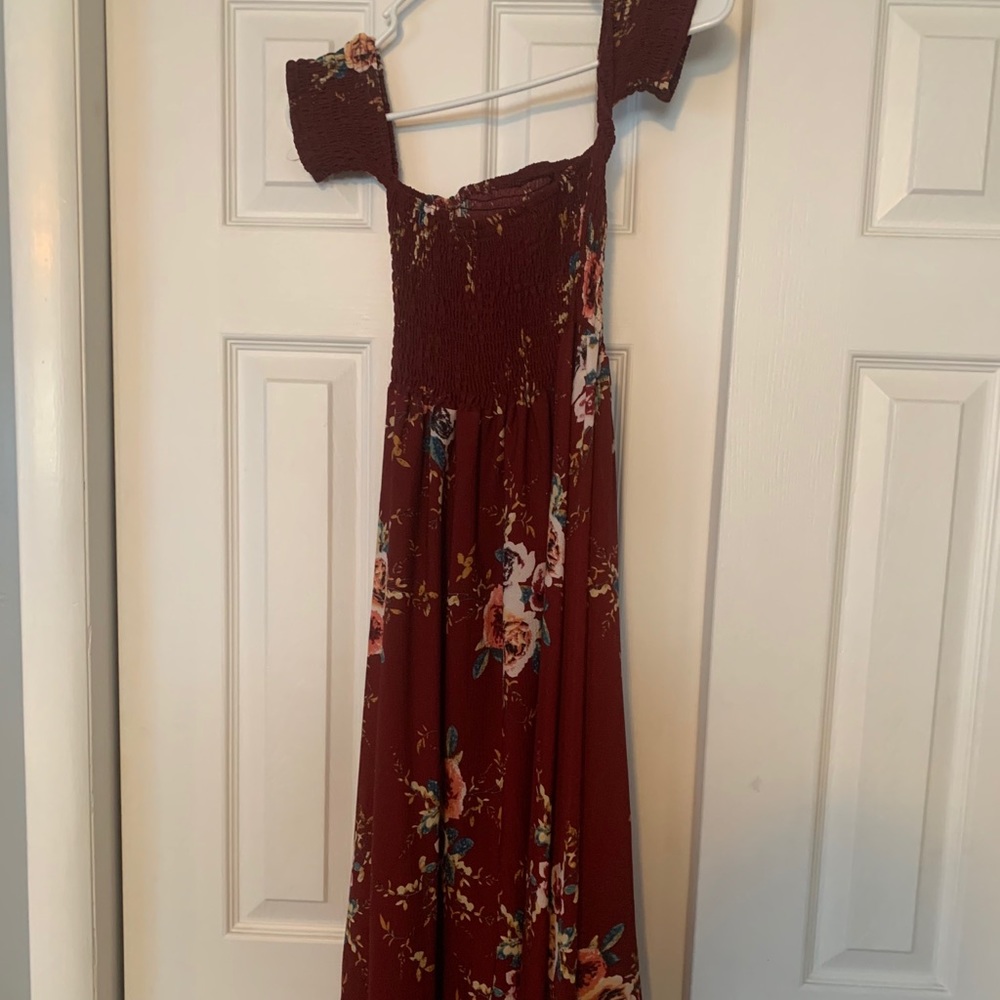 Off the shoulder dress